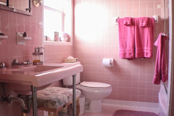 Pink Bathrooms